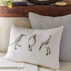 Seaside | Camps & Cottages<Taylor Linens Shorebirds Pillow