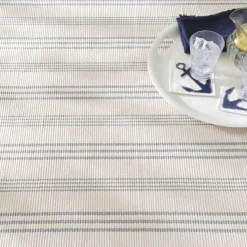 Rugs<Taylor Linens Swedish Stripe Handwoven Cotton Rug