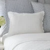 Sentimental Embroideries<Taylor Linens Sweet Dreams White Linen Boudoir Pillow
