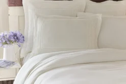 Shams<Taylor Linens Tucked Linen Sham