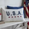 Americana Embroideries<Taylor Linens USA White Linen