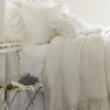 Duvet Covers<Taylor Linens Veranda Cream Linen Duvet Cover
