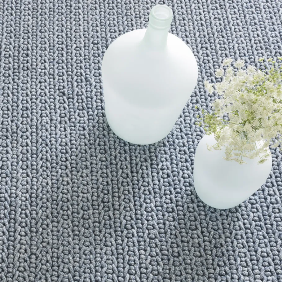 Rugs<Taylor Linens Veranda Denim Handwoven Performance Rug