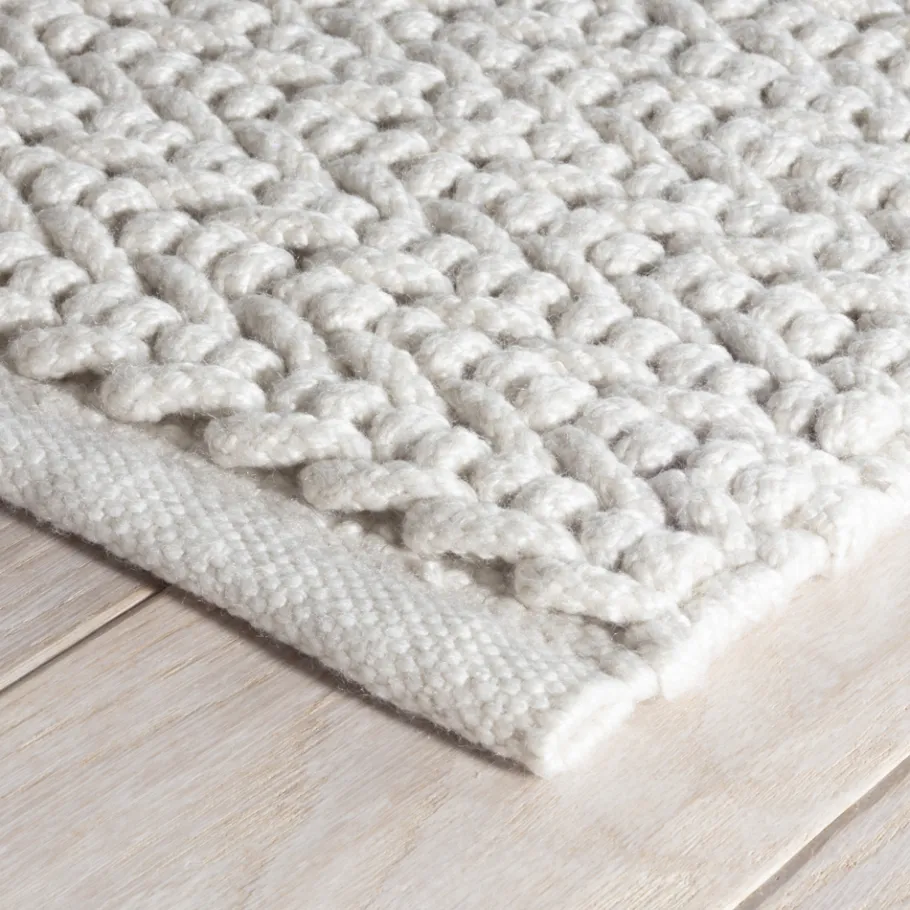 Rugs<Taylor Linens Veranda Ivory Handwoven Performance Rug