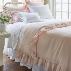 Duvet Covers<Taylor Linens Veranda Petal Linen Duvet Cover