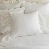 Shams<Taylor Linens Veranda White Linen Sham