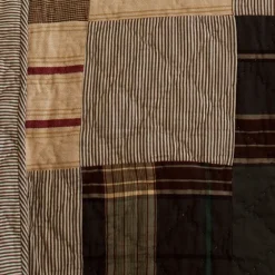 Quilts & Matelasses<Taylor Linens Watson Brown Patchwork Quilt