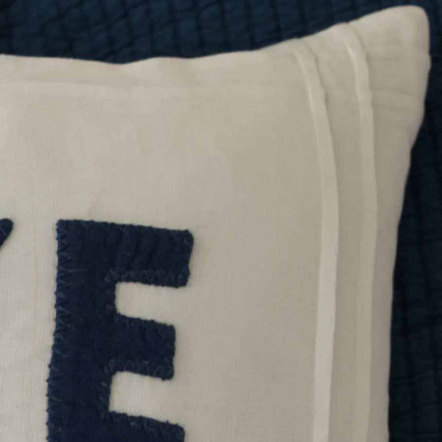 Camps & Cottages<Taylor Linens White Linen Lake Pillow